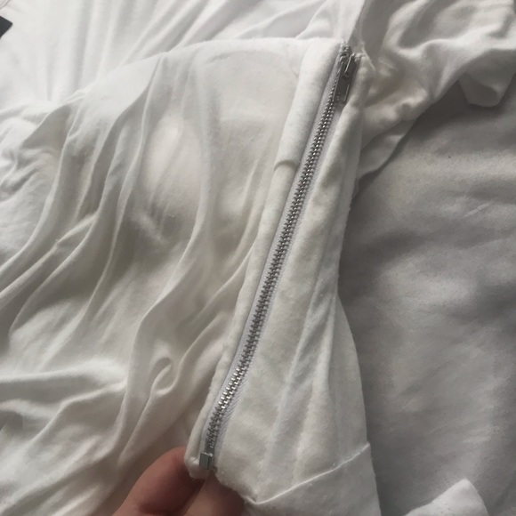 NWT Alexander Wang Bustier Draped White Top - Picture 6 of 9